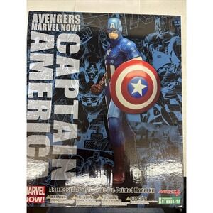 Kotobukiya Marvel Now ArtFX Avengers Captain America Statue - New